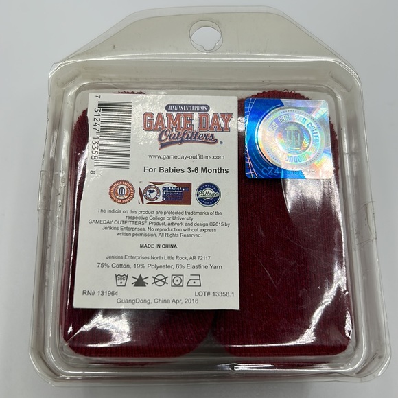 Virginia Tech Baby Booties - Picture 6 of 6